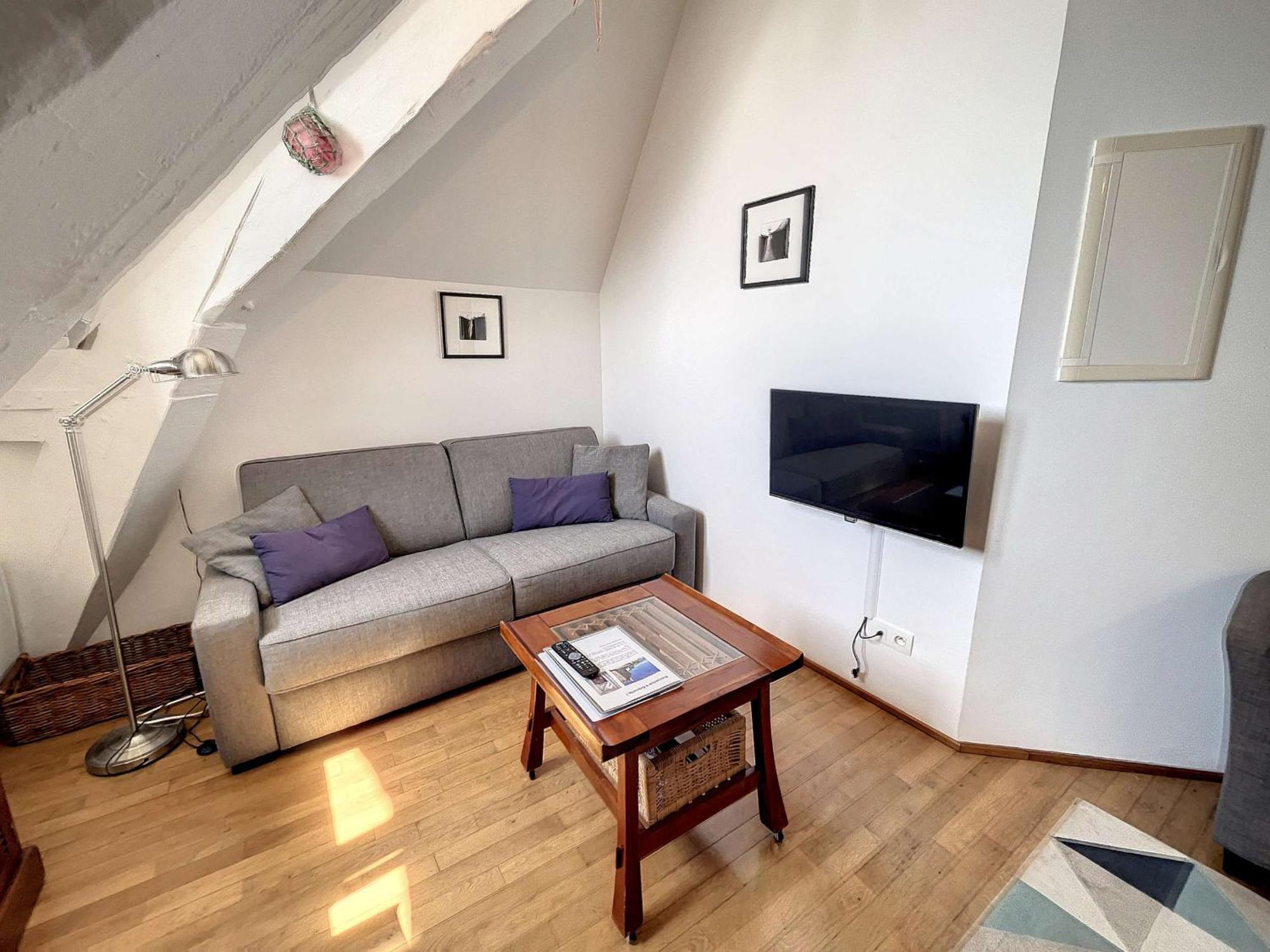 Appartement Cosy, 200M Plage, Parking Prive, Wifi - Fr-1-361-18 Granville Exterior foto
